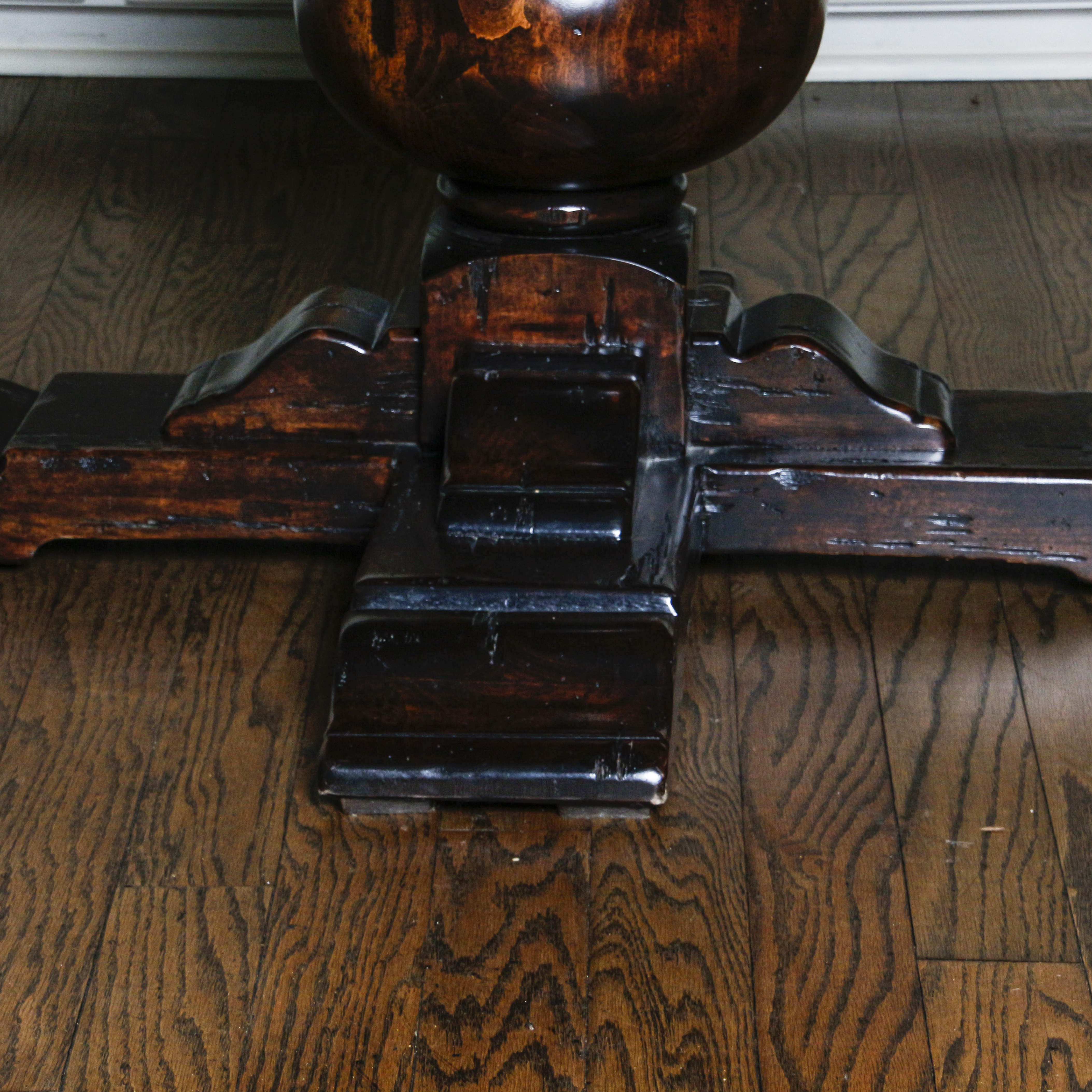 Vintage Pedestal Dining Table