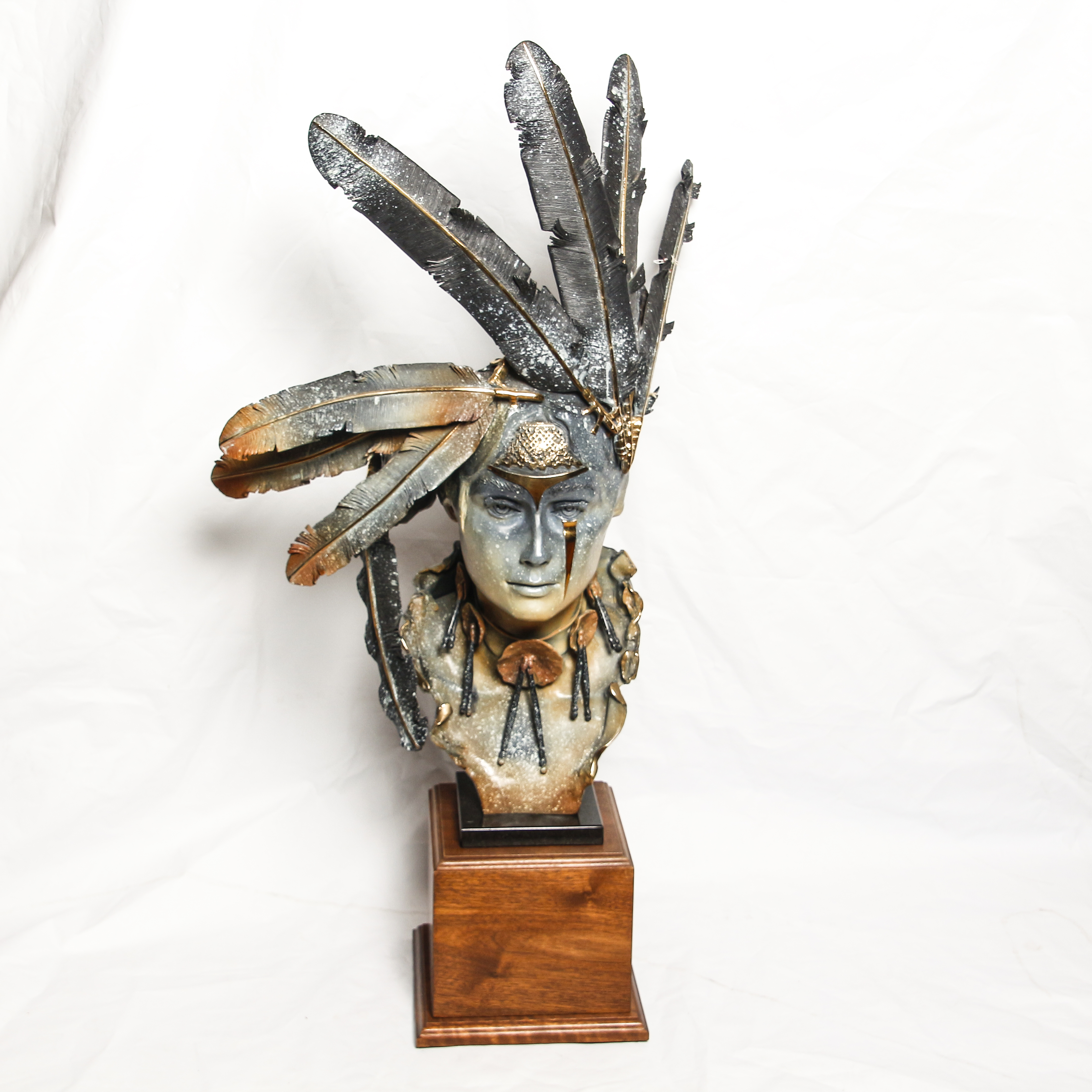 Nick Moffett Bronze Bust Sculpture