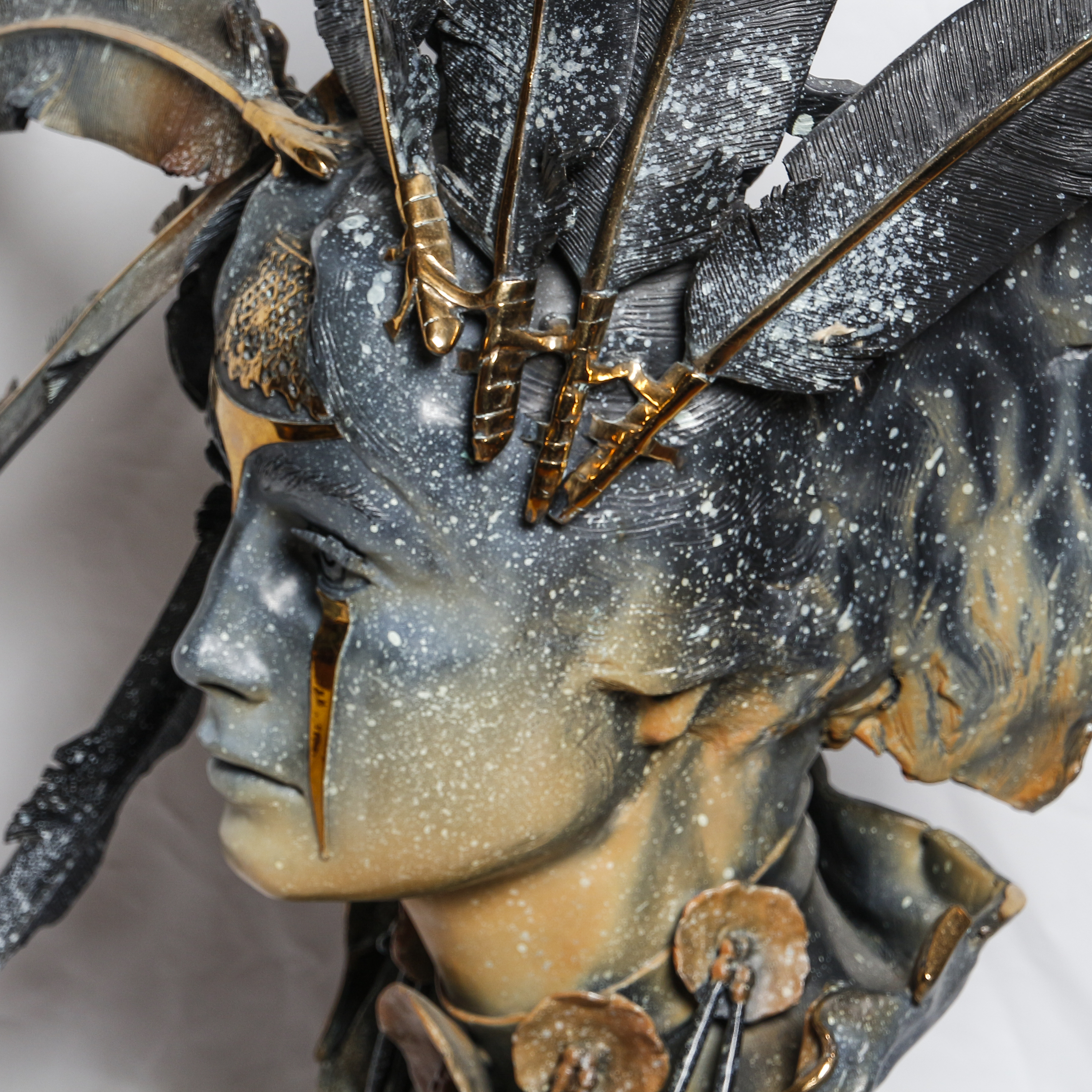 Nick Moffett Bronze Bust Sculpture