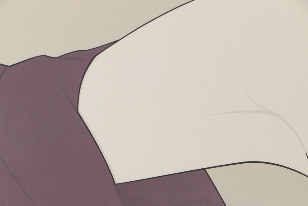 Patrick Nagel Designed Serigraph Poster for Mirage Editions