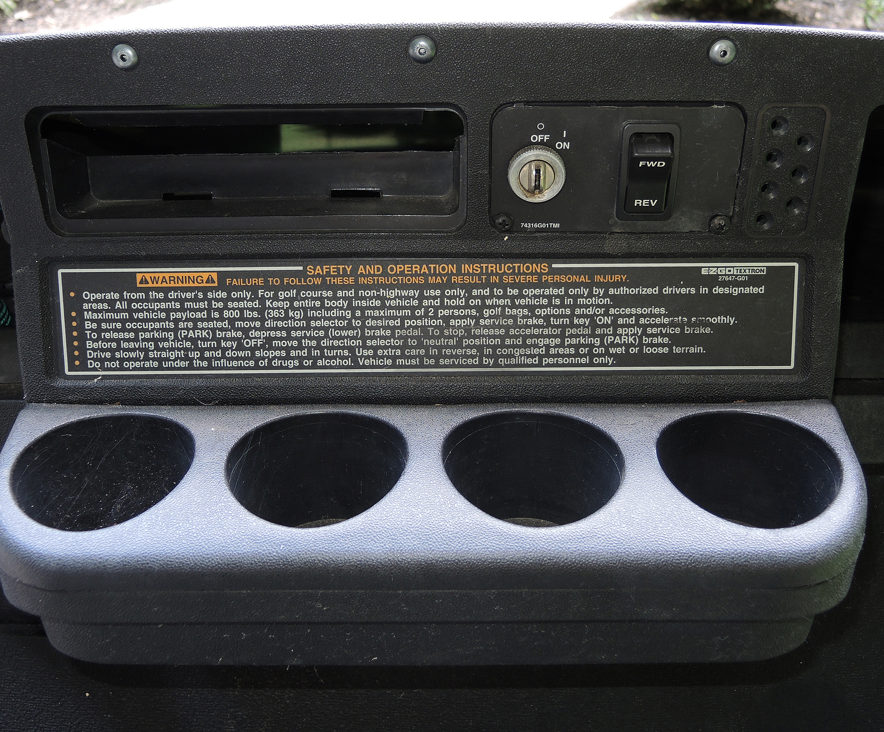 EZ-GO 138 Electric Golf Cart