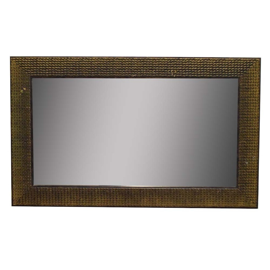 Wood Framed Wall Mirror