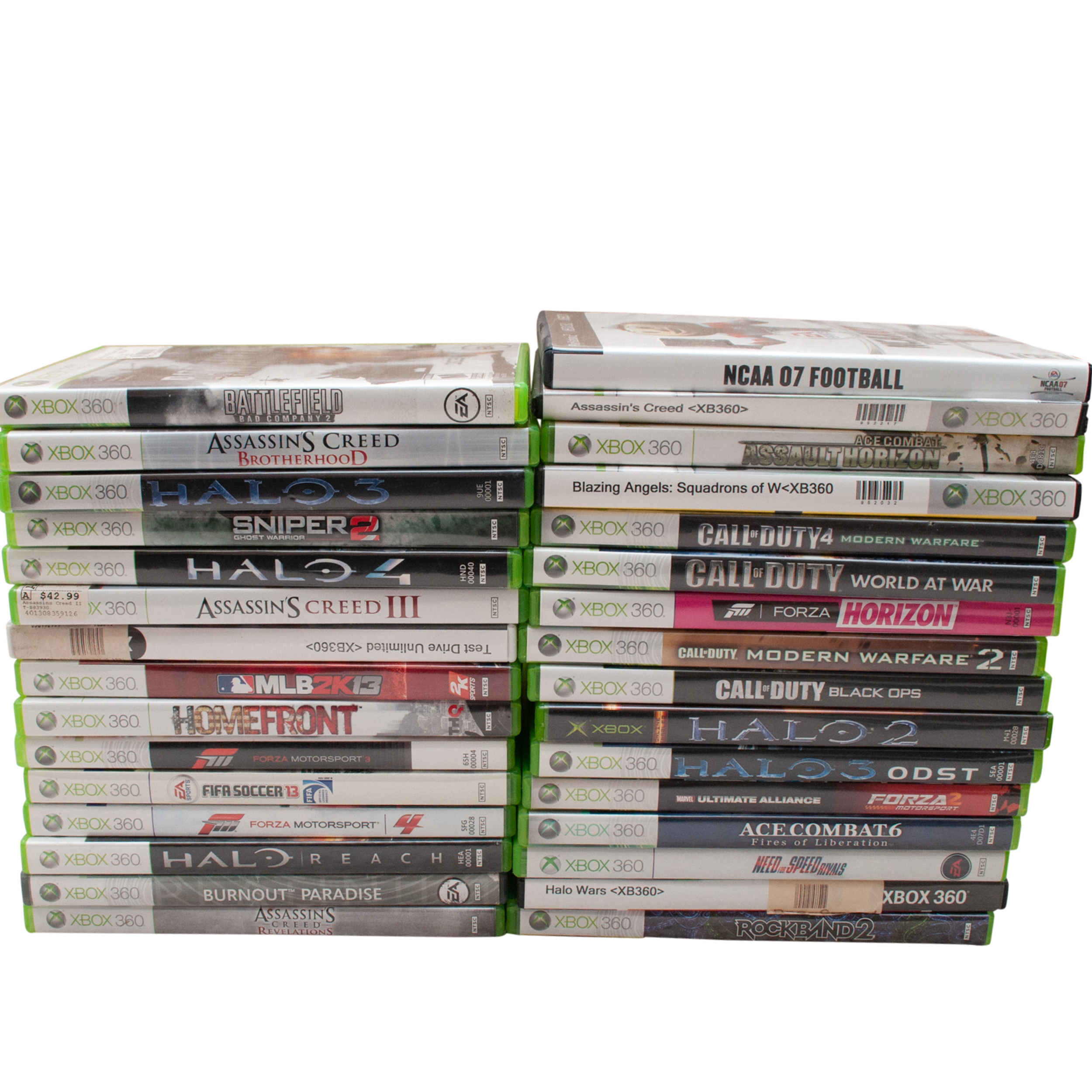 XBOX360 Video Game Collection