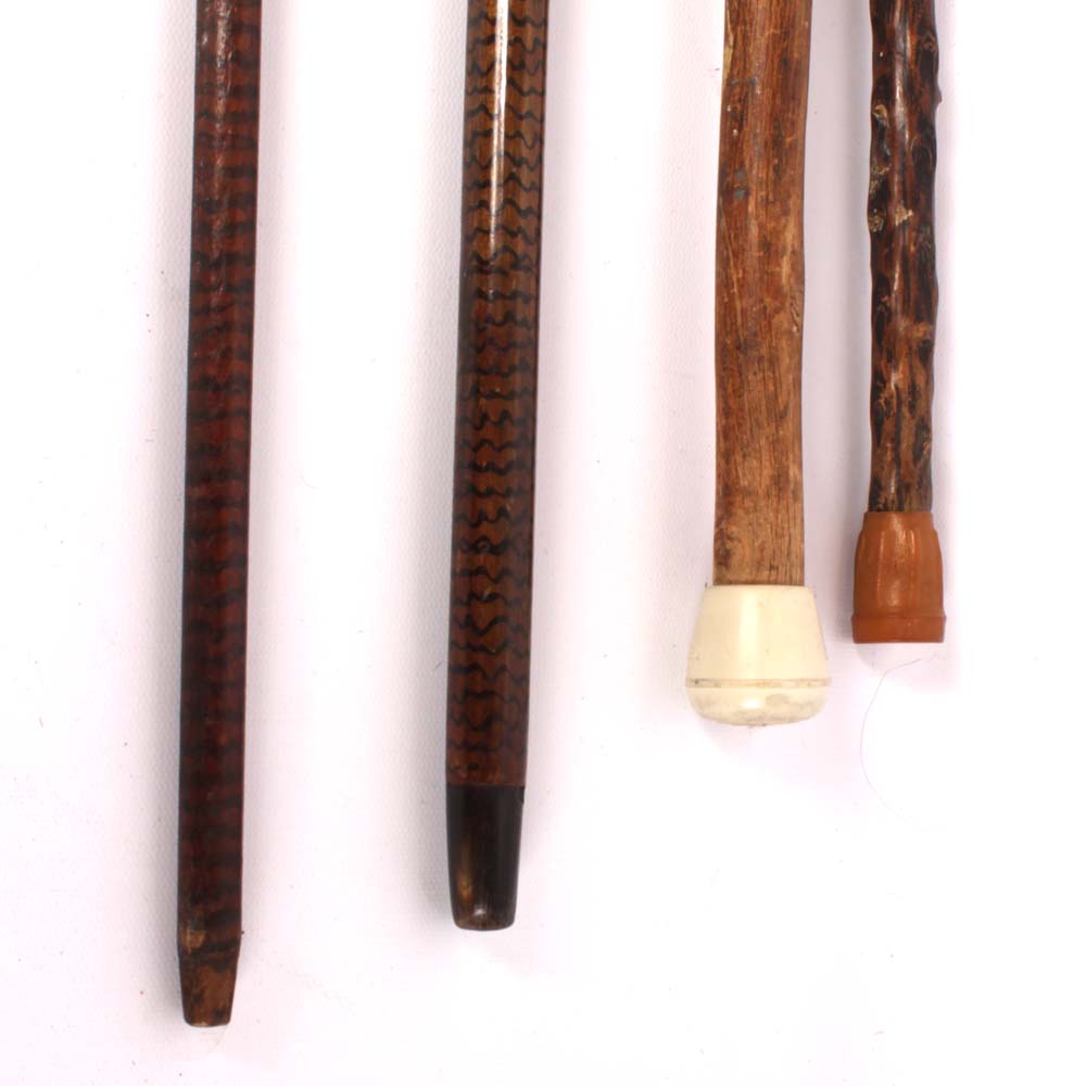 Vintage Wooden Canes