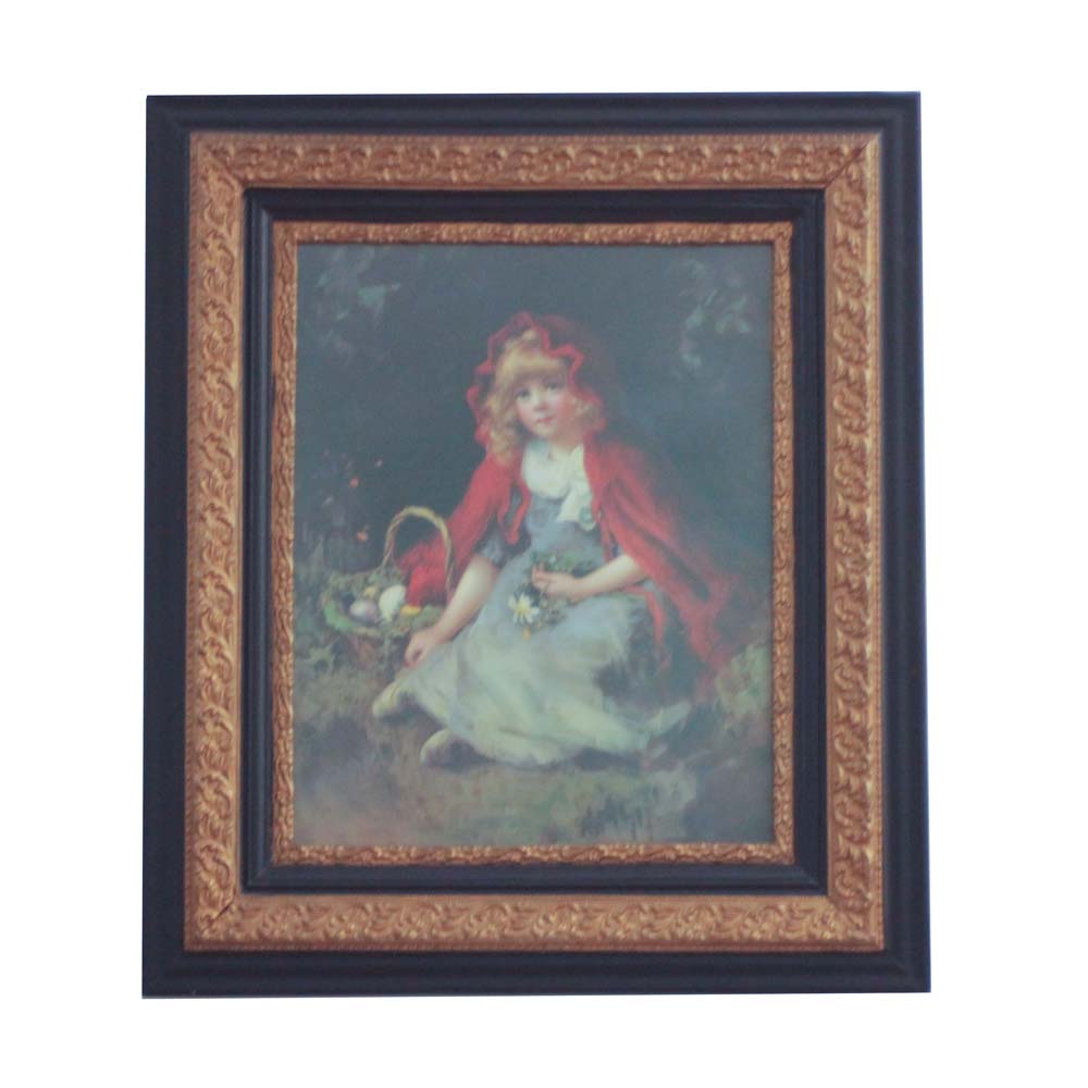 Offset Lithograph on Paper "Little Red Riding Hood"