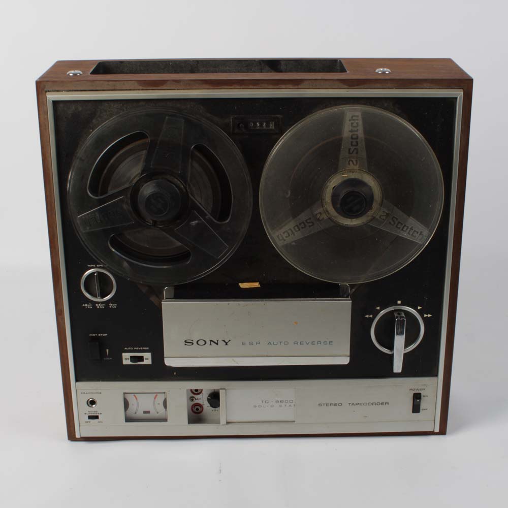 Vintage Sony E.S.P. Auto Reverse Reel-to-Reel Player