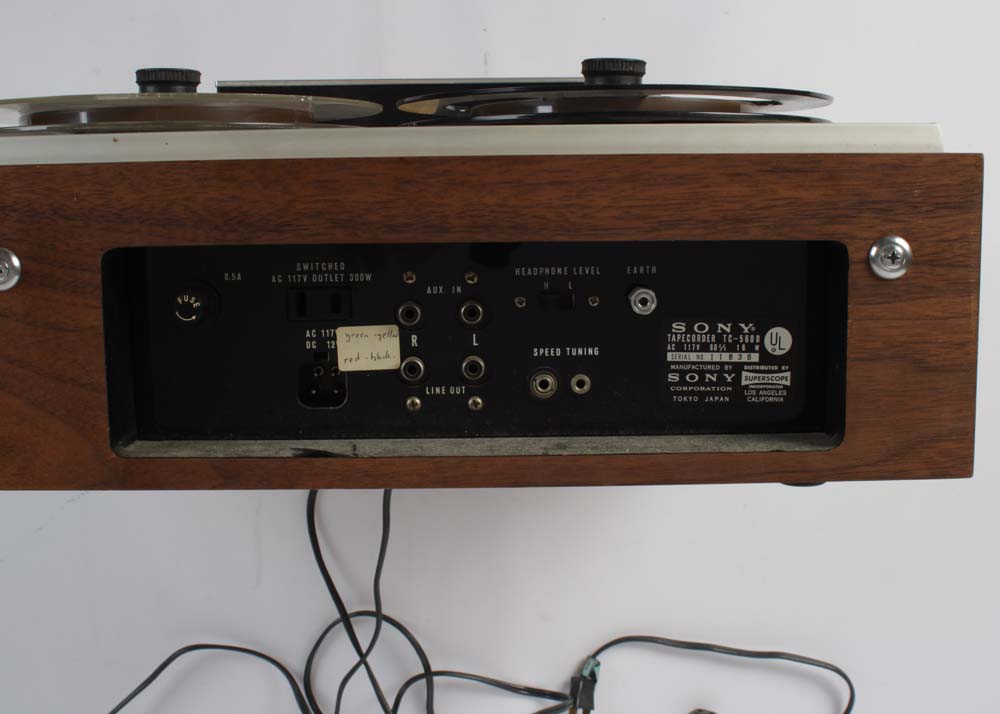 Vintage Sony E.S.P. Auto Reverse Reel-to-Reel Player