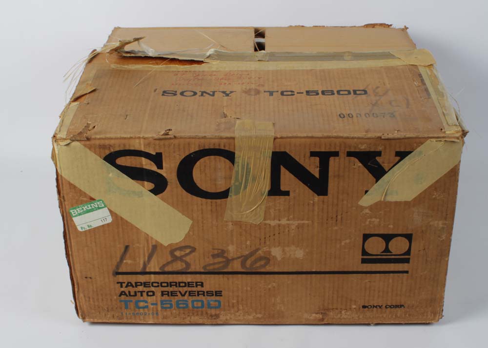 Vintage Sony E.S.P. Auto Reverse Reel-to-Reel Player