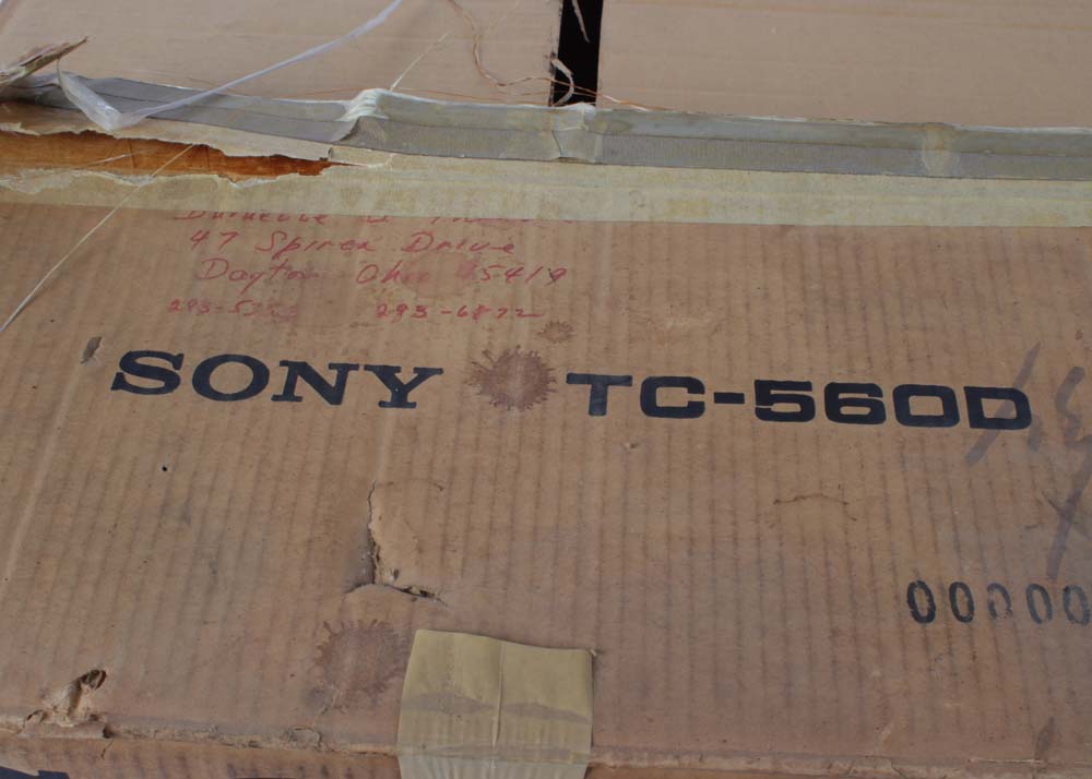 Vintage Sony E.S.P. Auto Reverse Reel-to-Reel Player