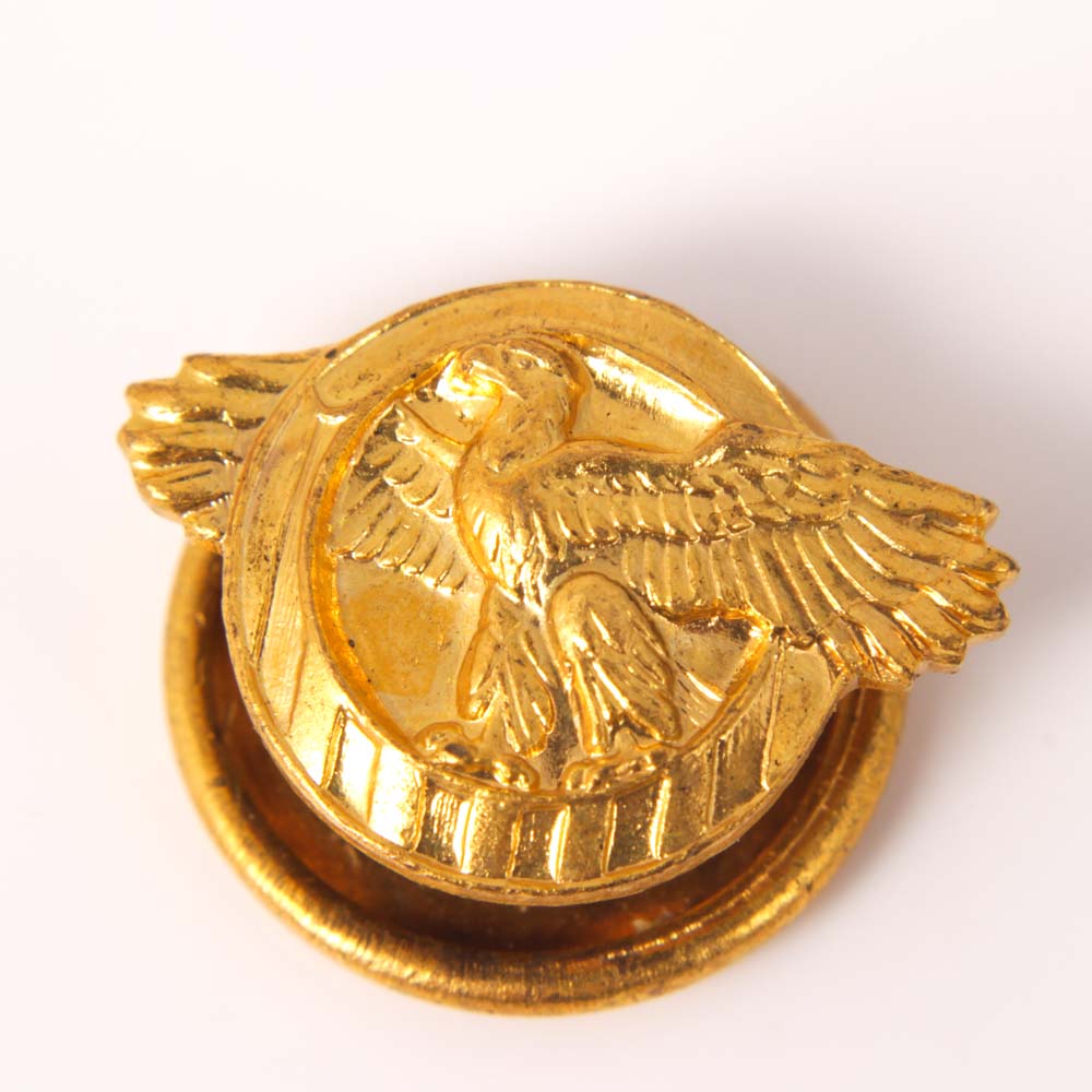 Vintage Gold Tone Military Honorable Discharge Lapel Pins