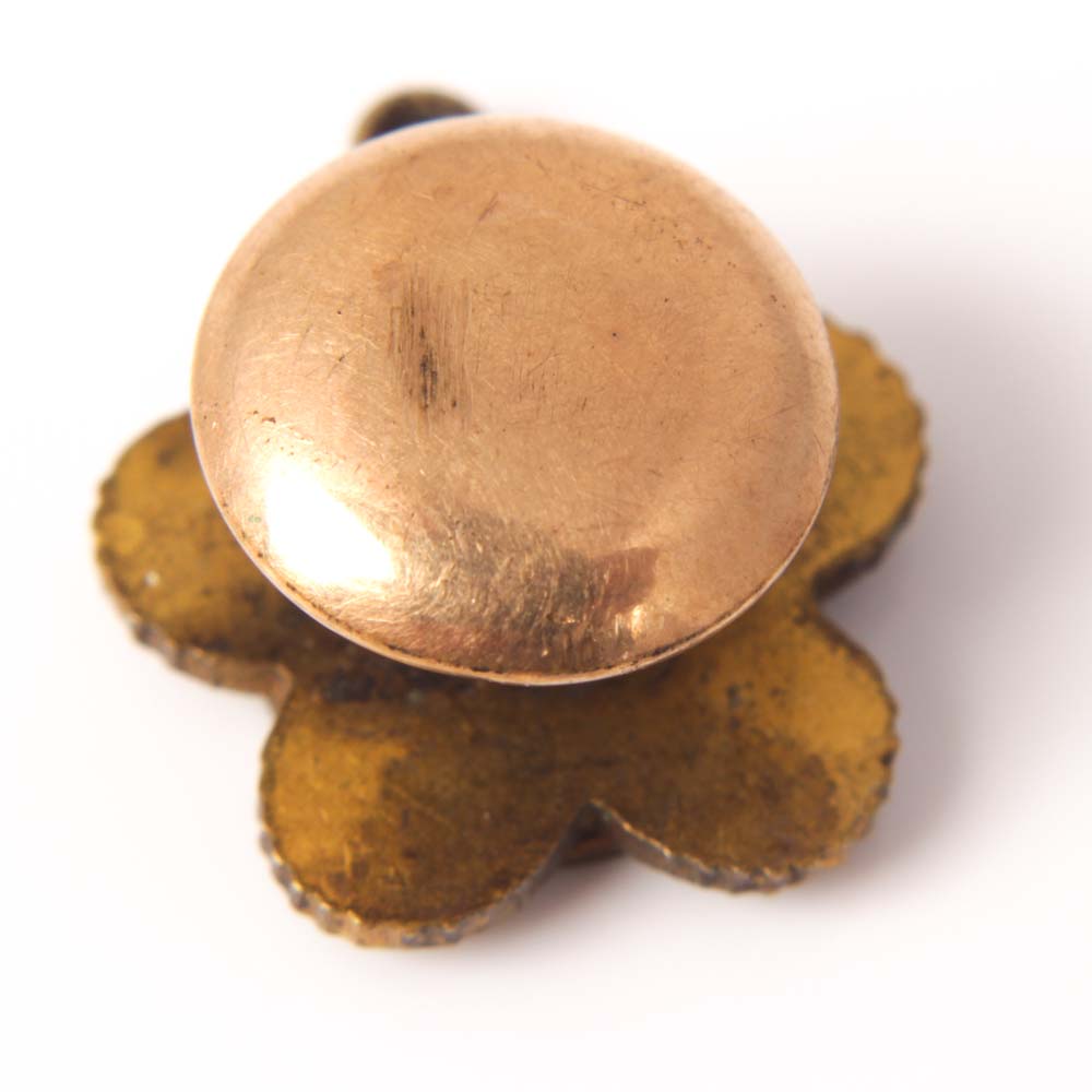 Vintage Gold Tone Military Honorable Discharge Lapel Pins