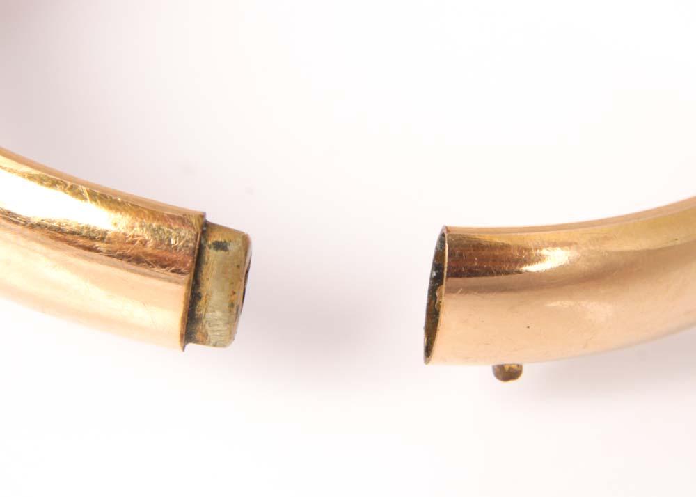 Vintage 14K Yellow Gold S. O. Bigney & Co. Cameo Bracelet