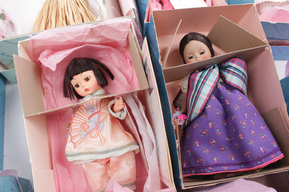 Madame Alexander International Dolls