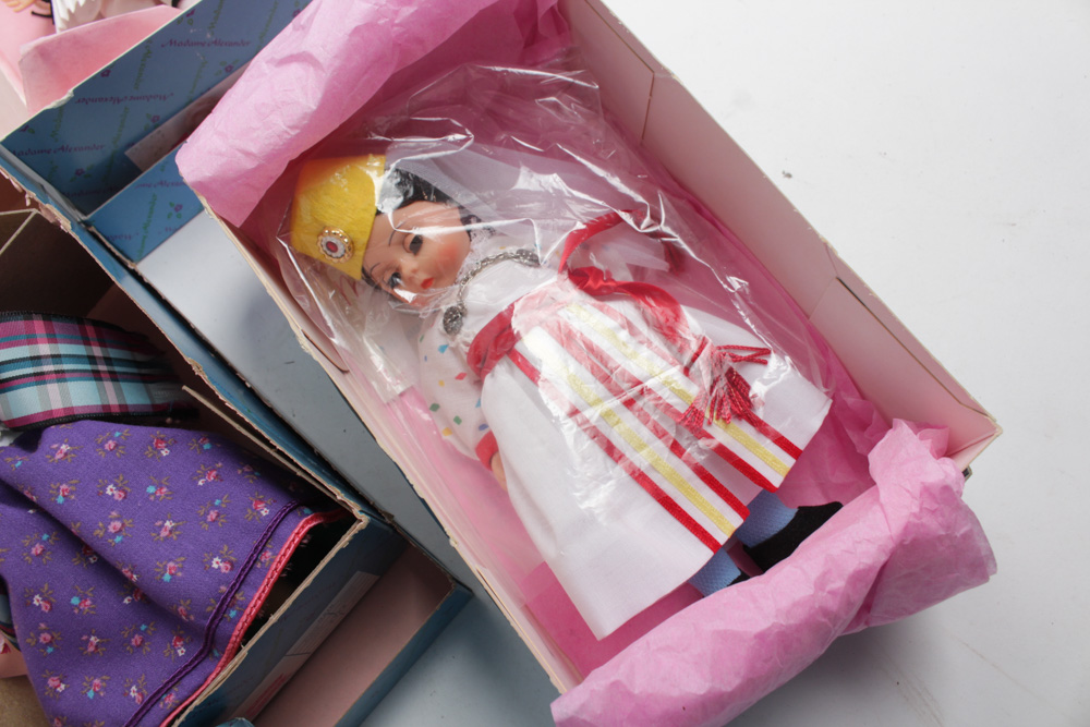 Madame Alexander International Dolls