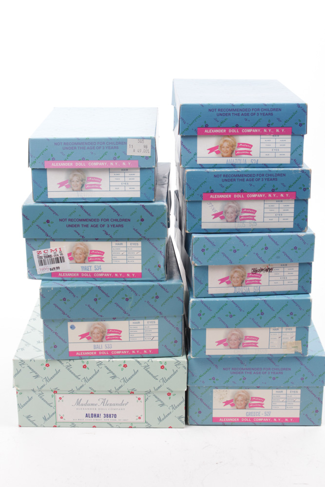 Madame Alexander International Dolls