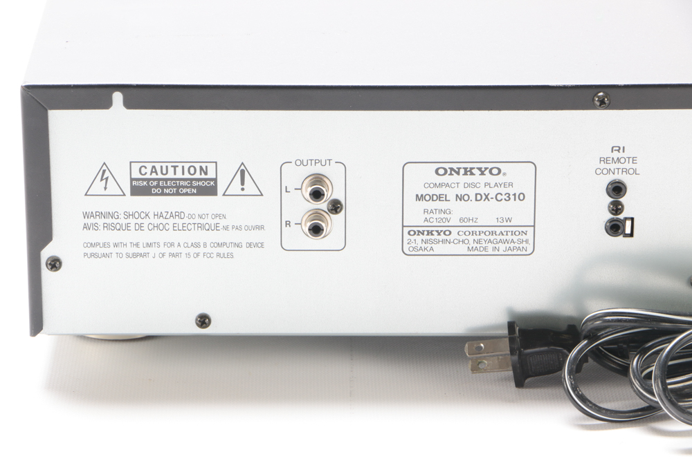 Sony Receiver and Onkyo CD Changer