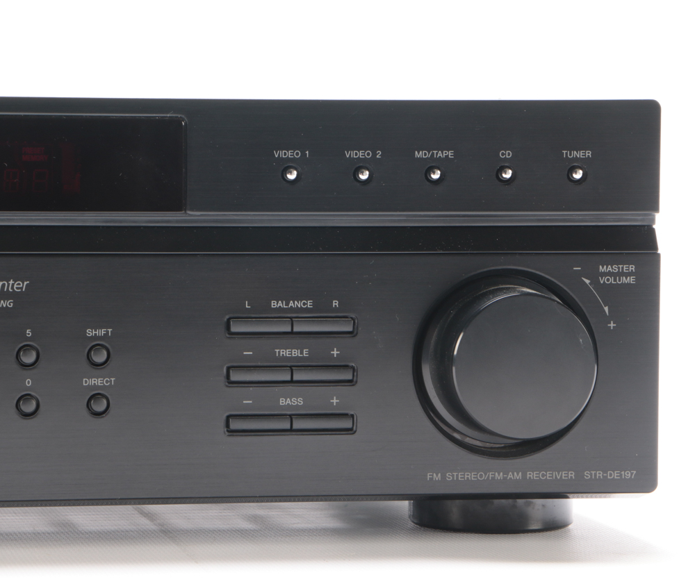 Sony Receiver and Onkyo CD Changer