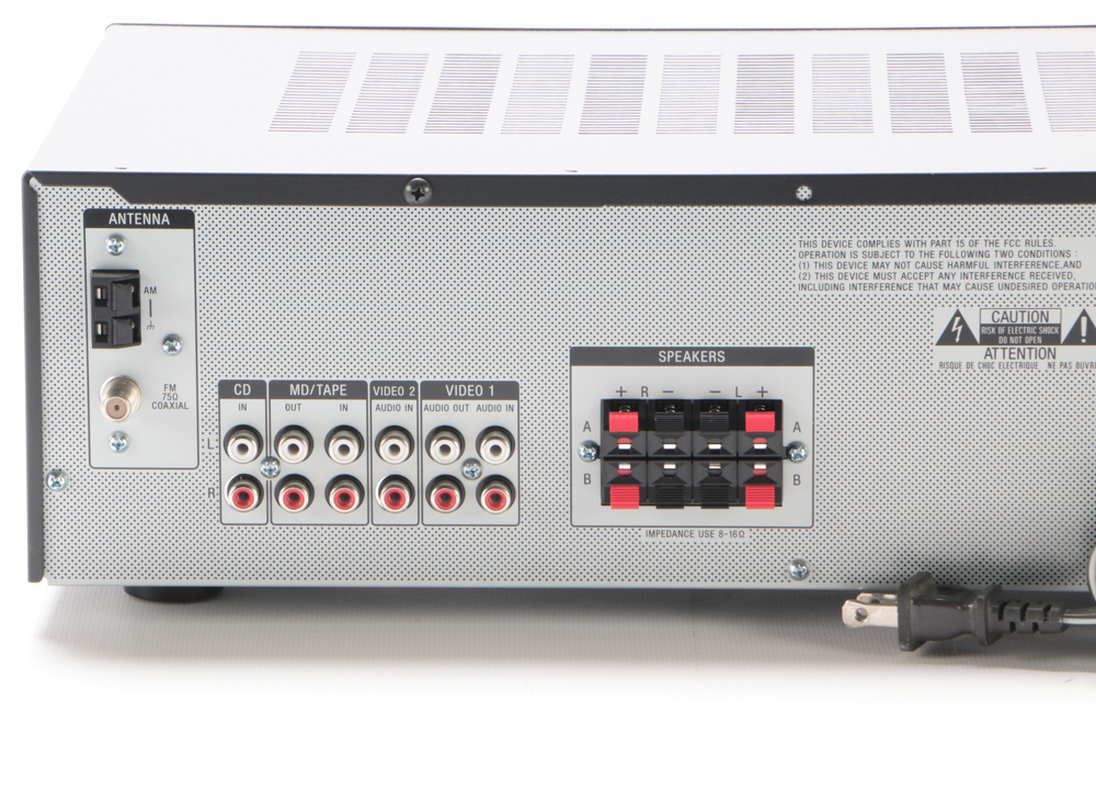 Sony Receiver and Onkyo CD Changer