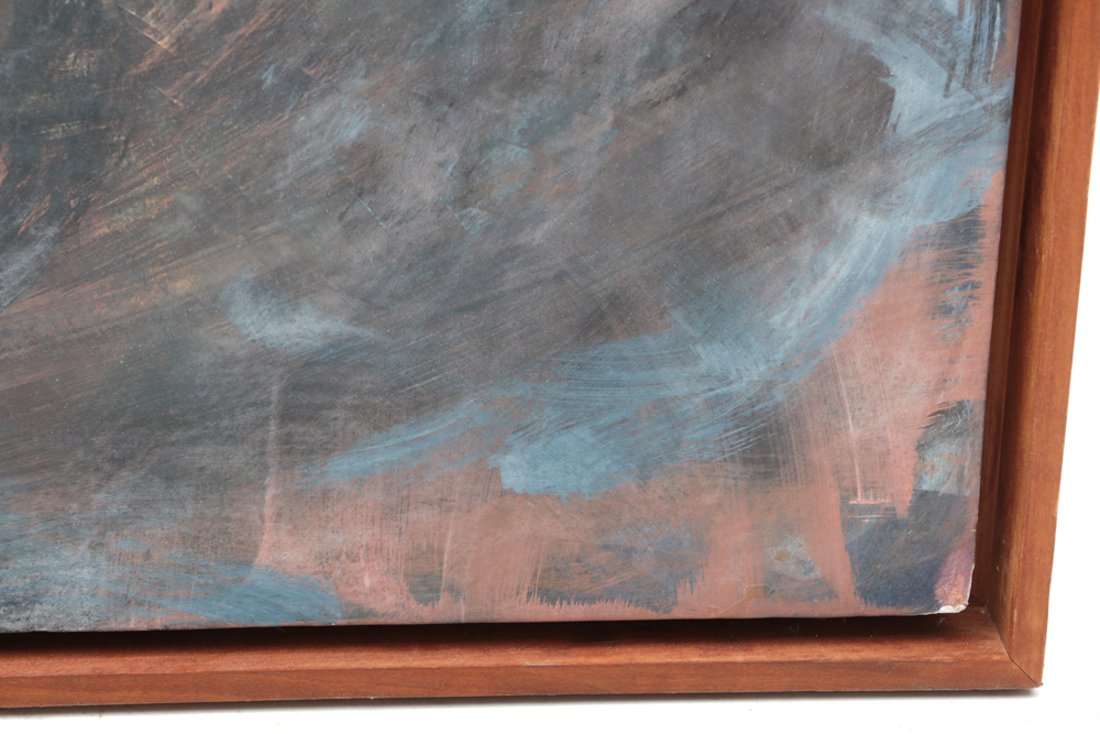 Original Abstract Oil Painting on Board