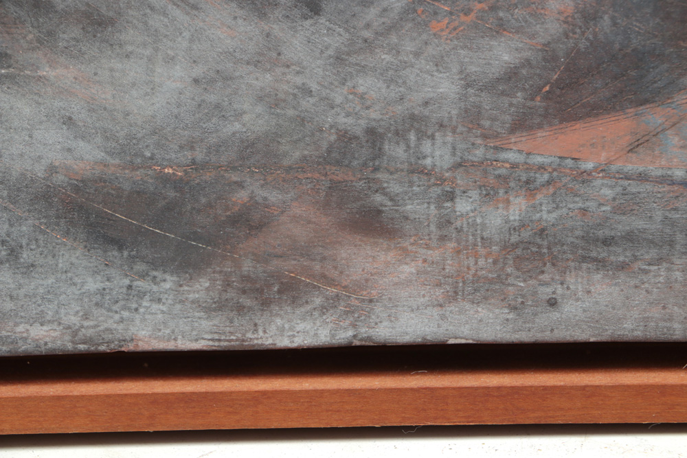 Original Abstract Oil Painting on Board