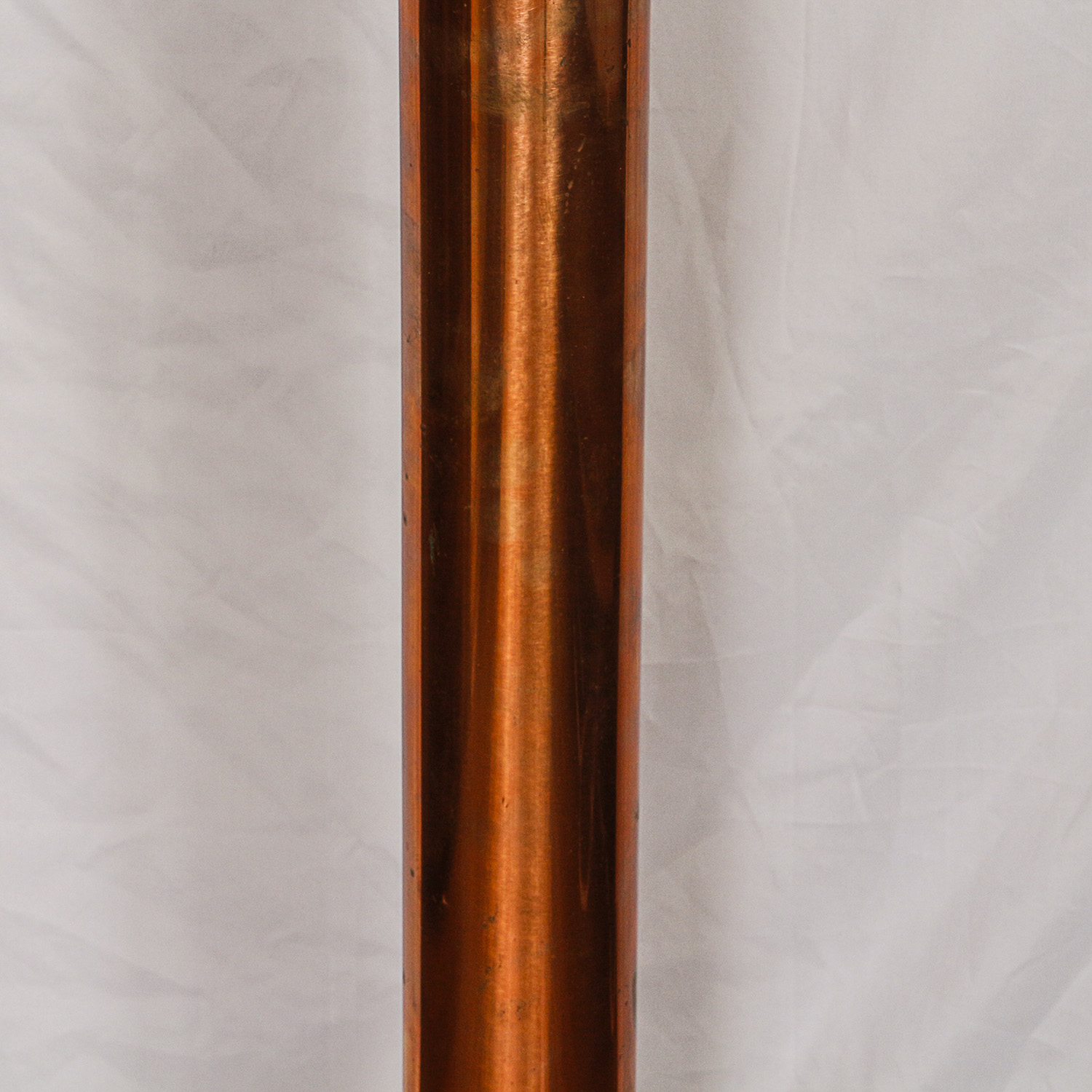 Metal and Stone Laminate Pedestal Table Base