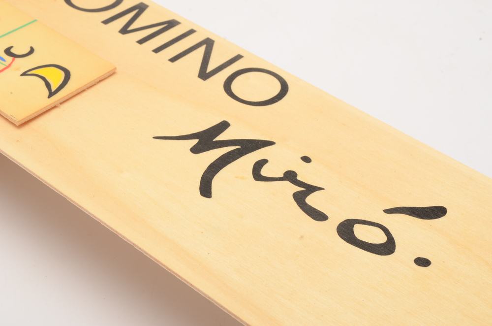 Joan Miró 'Parler Seul' Domino Game Set