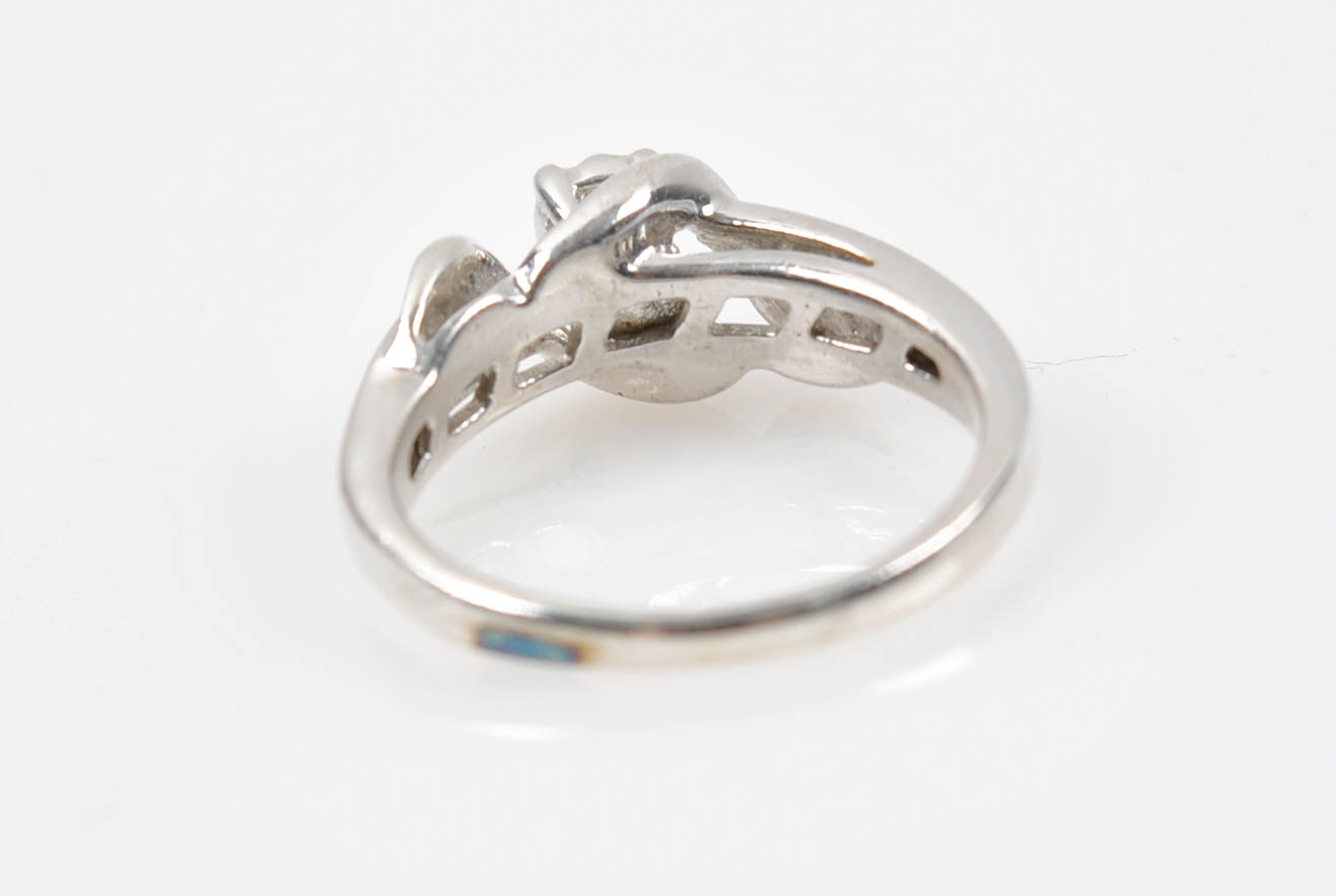 Sterling Silver Diamond Rings