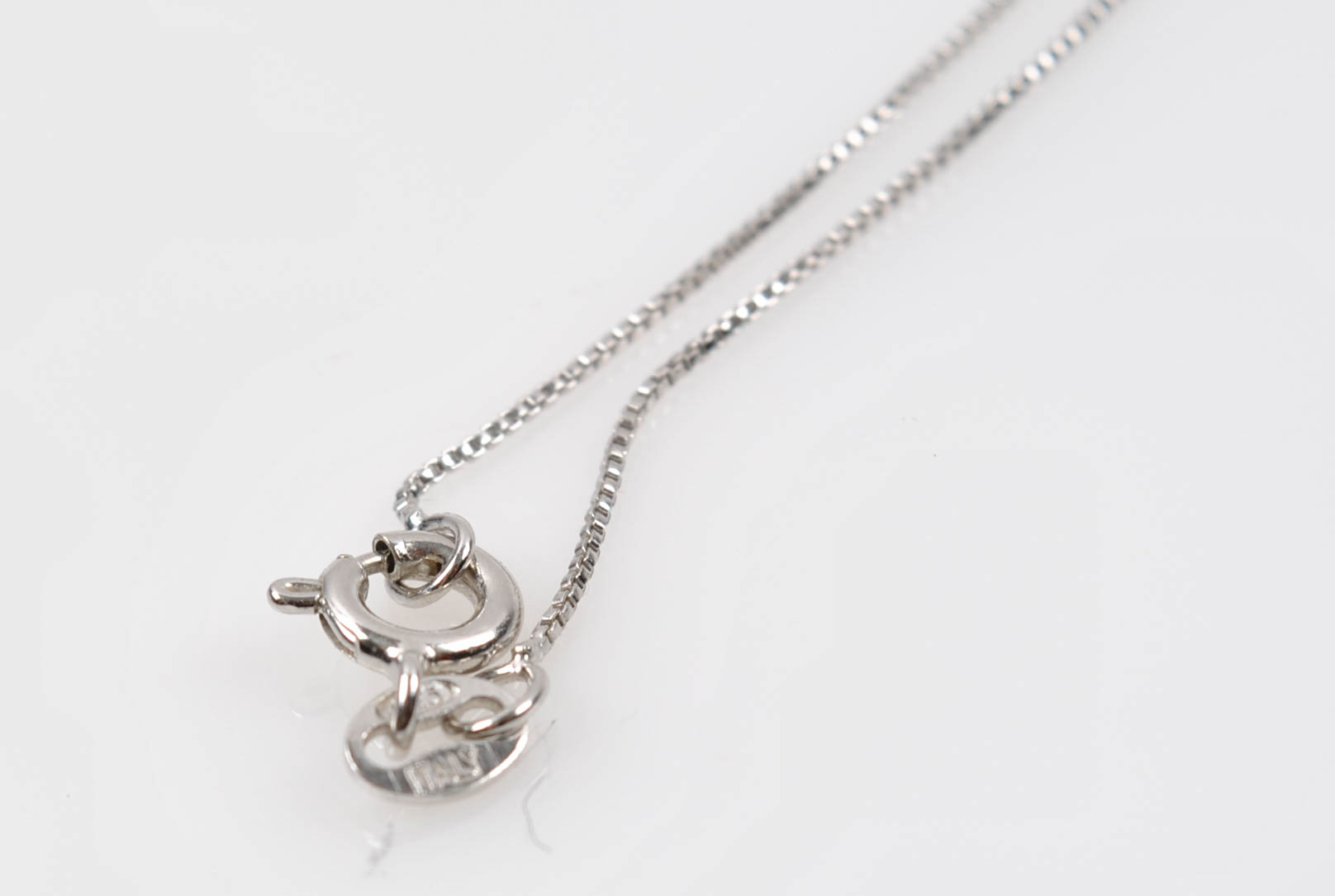 Sterling Silver Imitation Turquoise Pendant Necklaces