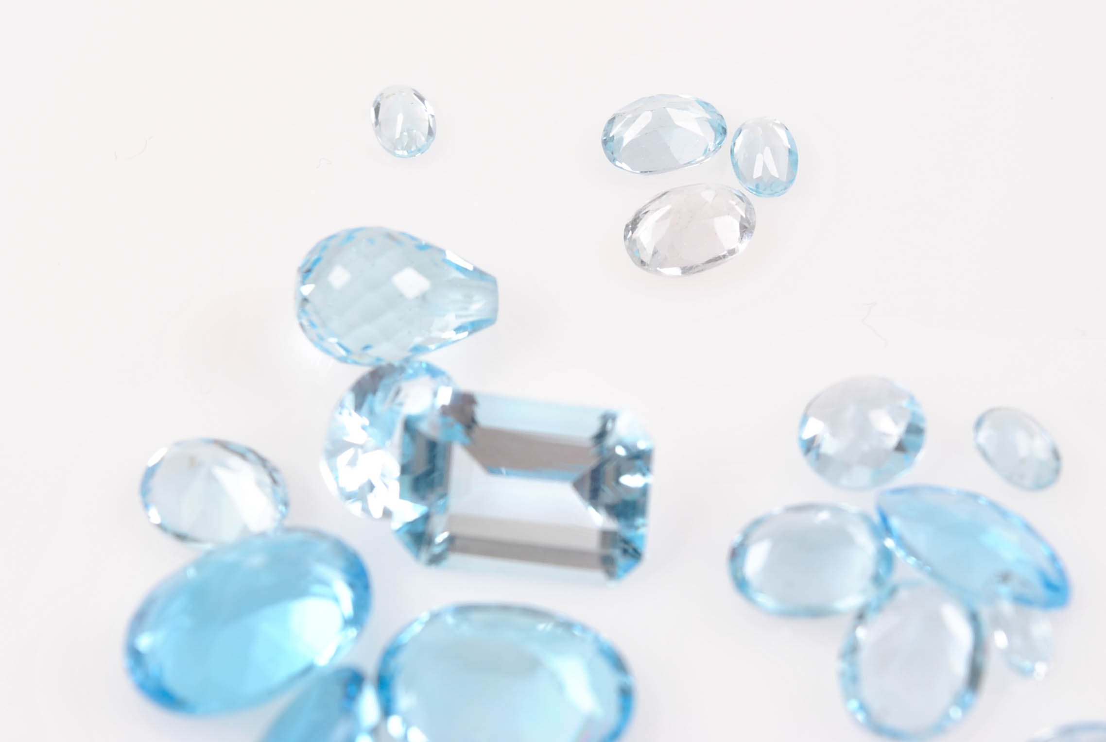 64.82 CTW of Blue Topaz