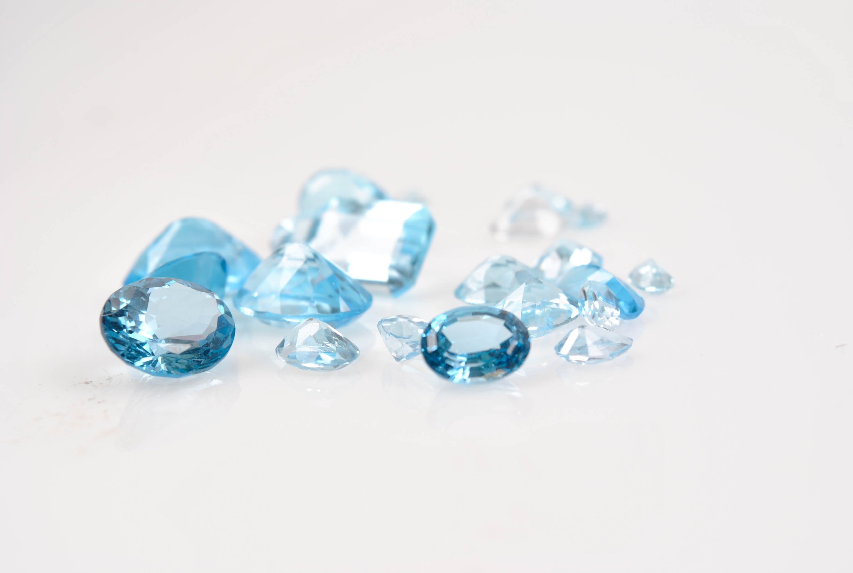 64.82 CTW of Blue Topaz