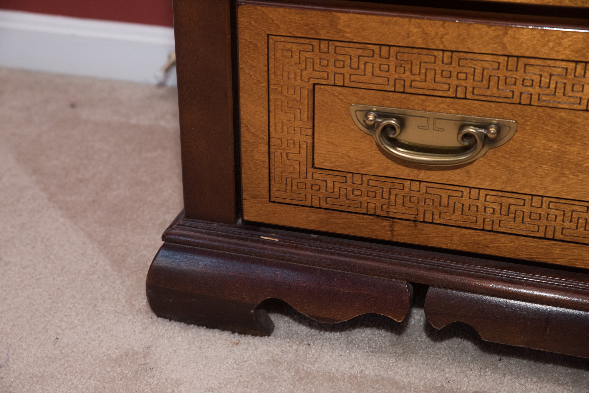 Vintage Asian Style Chest of Drawers