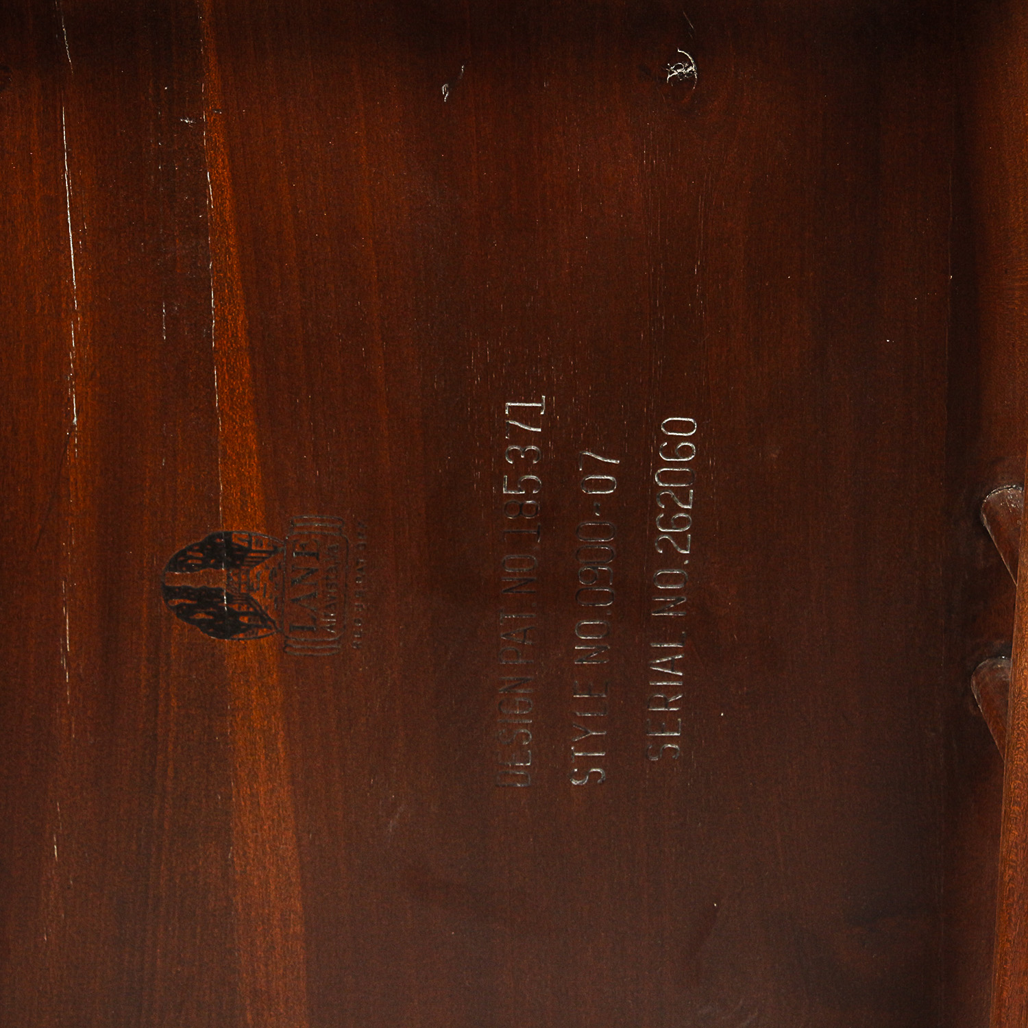 Lane Mid Century Modern "Acclaim" Step-Back End Table