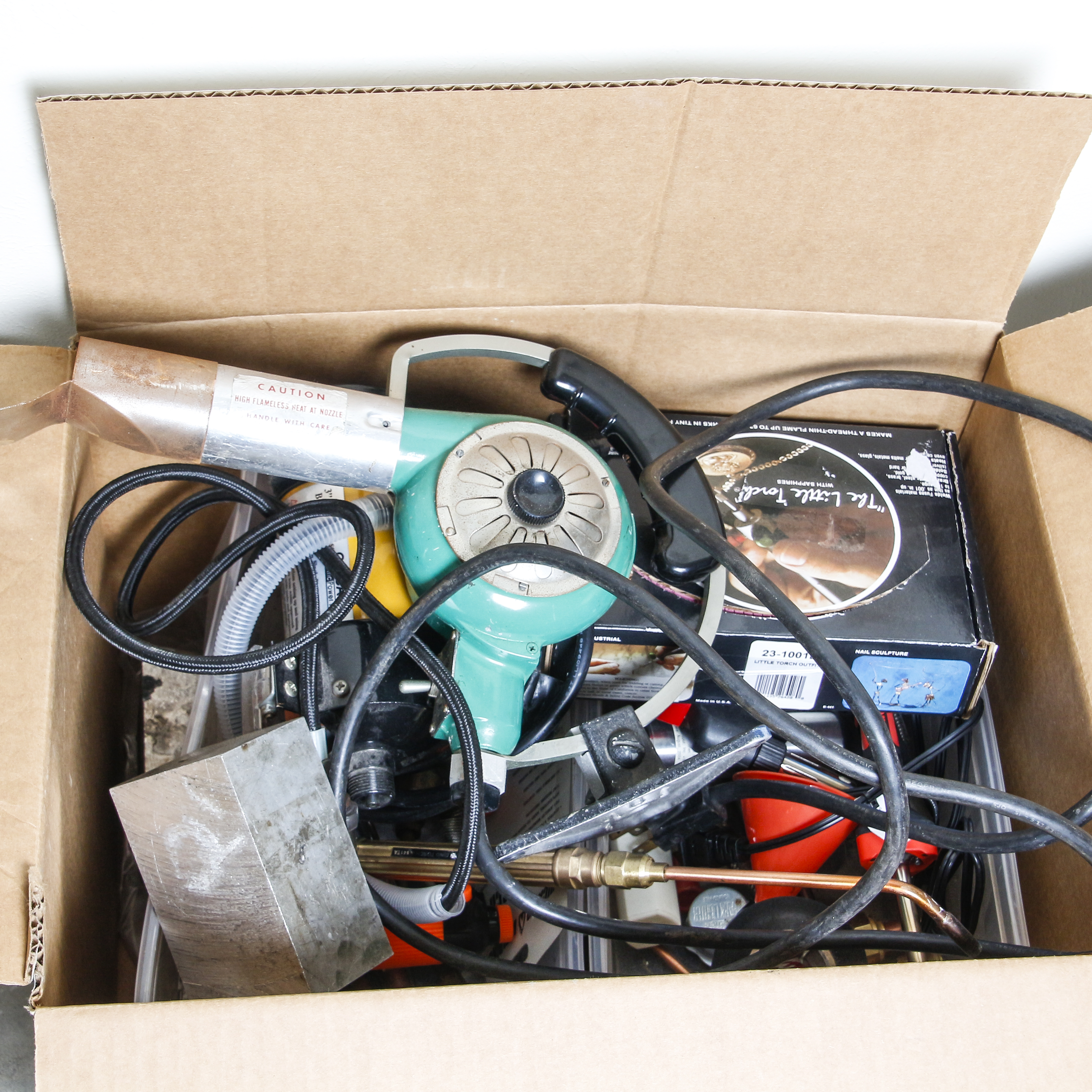 Chicago Electric Bench Grinder, Heat Gun, Jewelry Torch and Other Tools