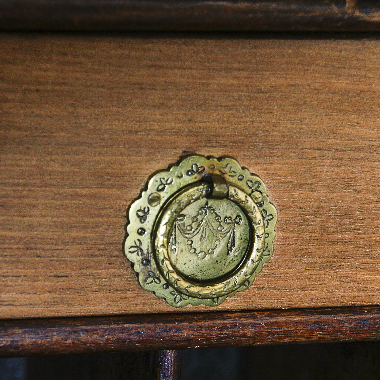 Cast Iron Hand-Painted Safe