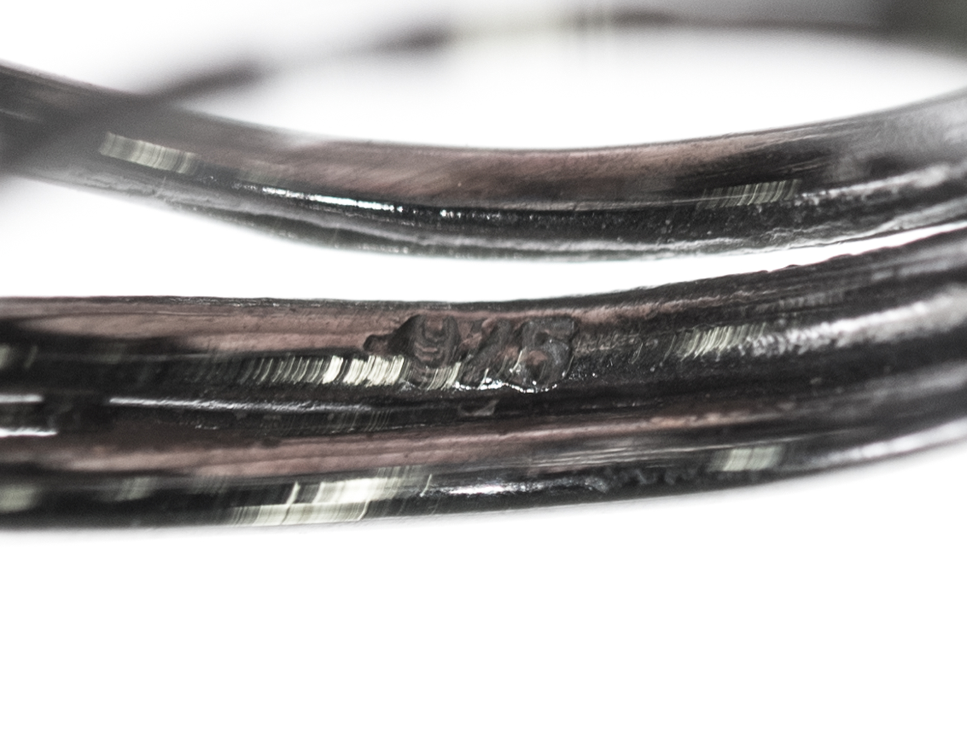 Sterling Silver, 23.85 CT Smoky Quartz, Peridot, and Garnet Ring