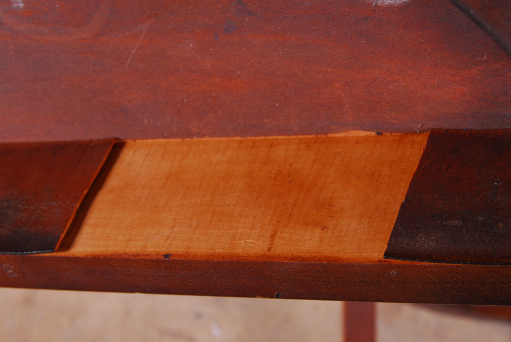 Half Circle Side Table Pair