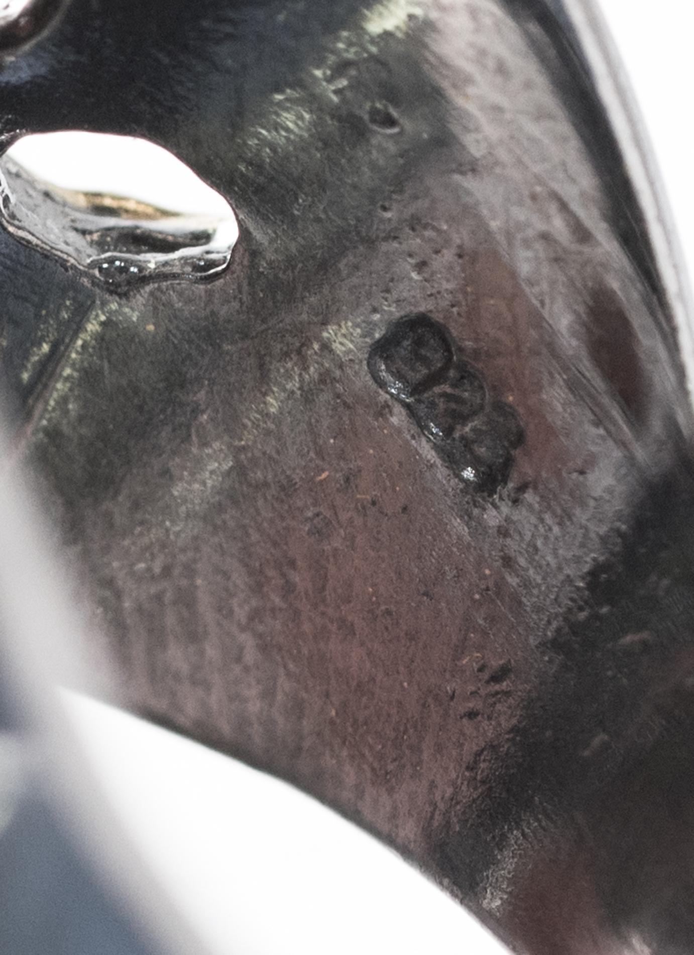 Oxidized Sterling Silver, 7.80 CT Quartz, Peridot, and Black Spinel Turtle Ring