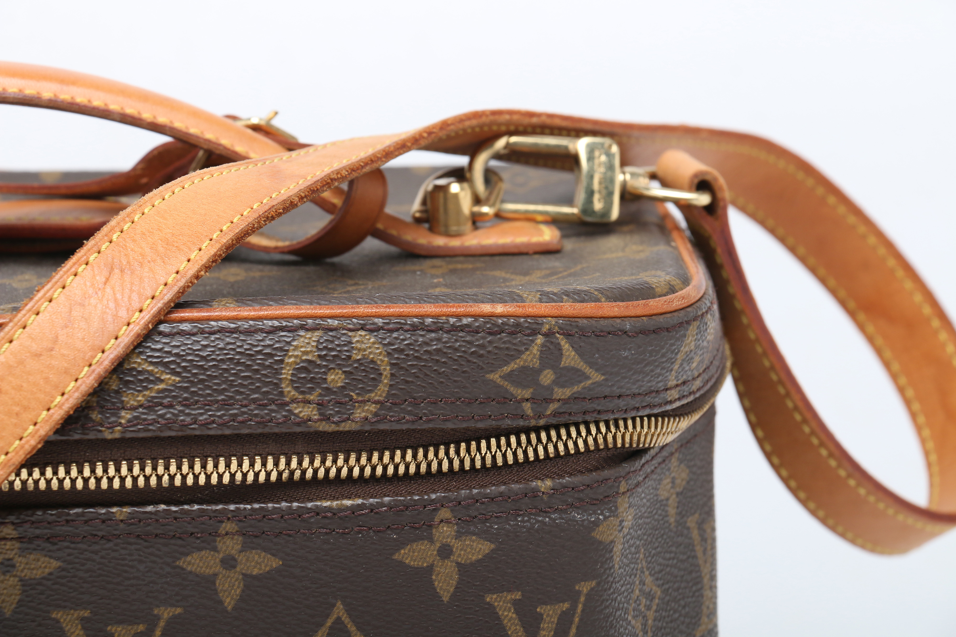 Vintage Louis Vuitton Monogram Cosmetic Case