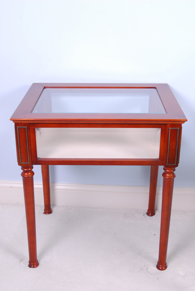 Vitrine Tables by The Bombay Company