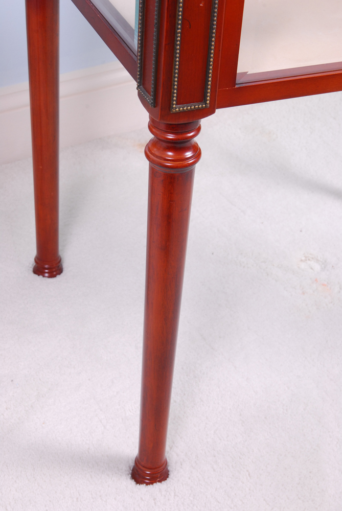 Vitrine Tables by The Bombay Company