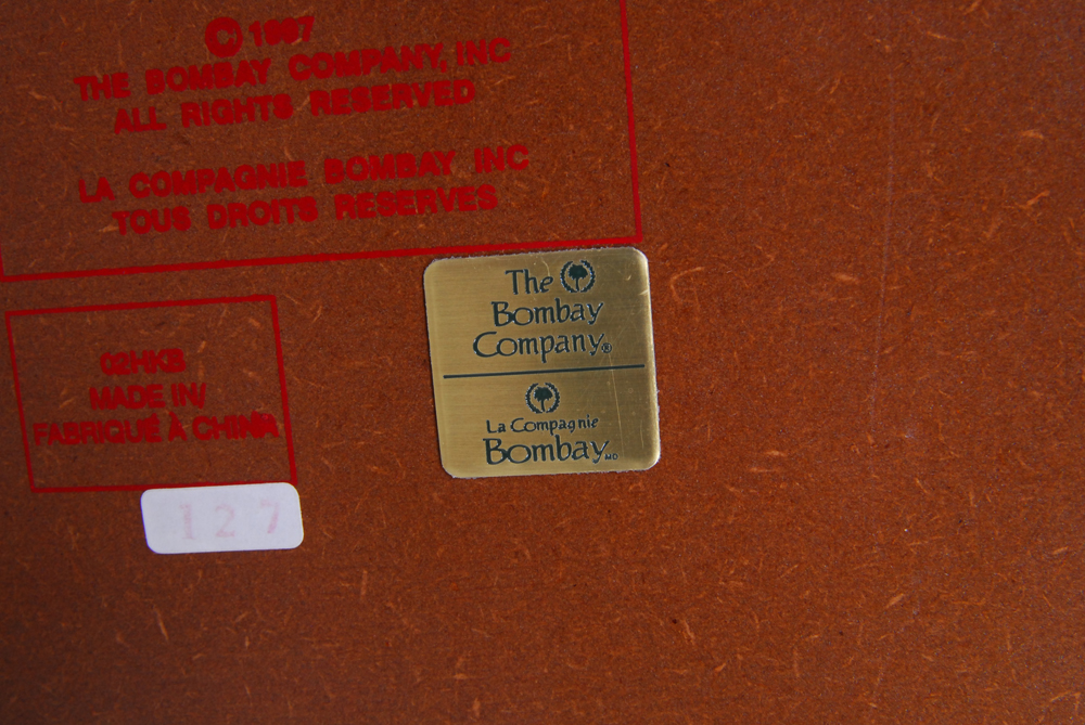 Vitrine Tables by The Bombay Company