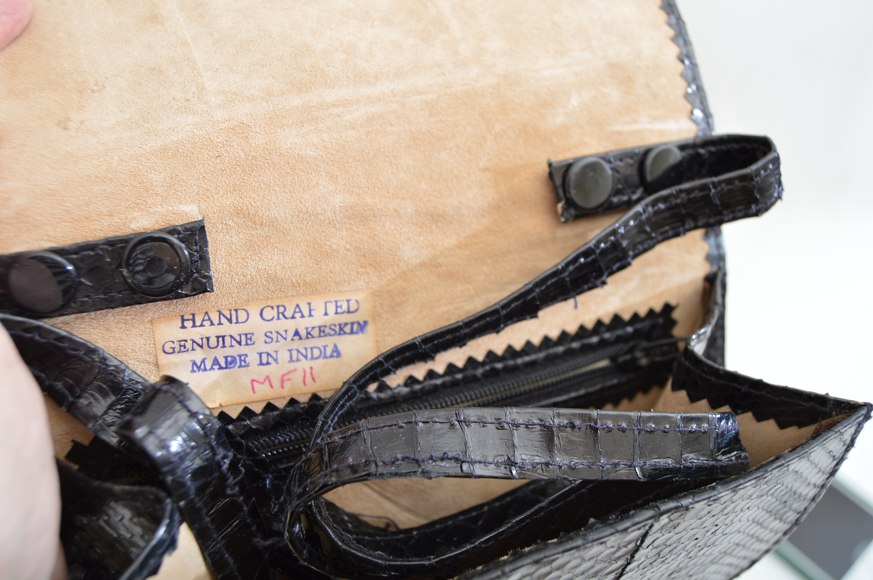 Vintage Handbags with Beaded, Eel Skin, Snakeskin