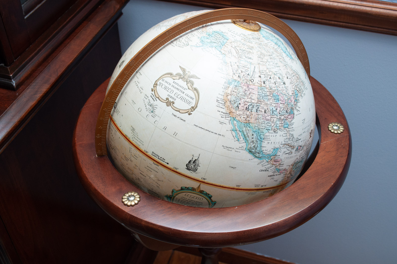 Replogle World Classic 12" Globe and Stand