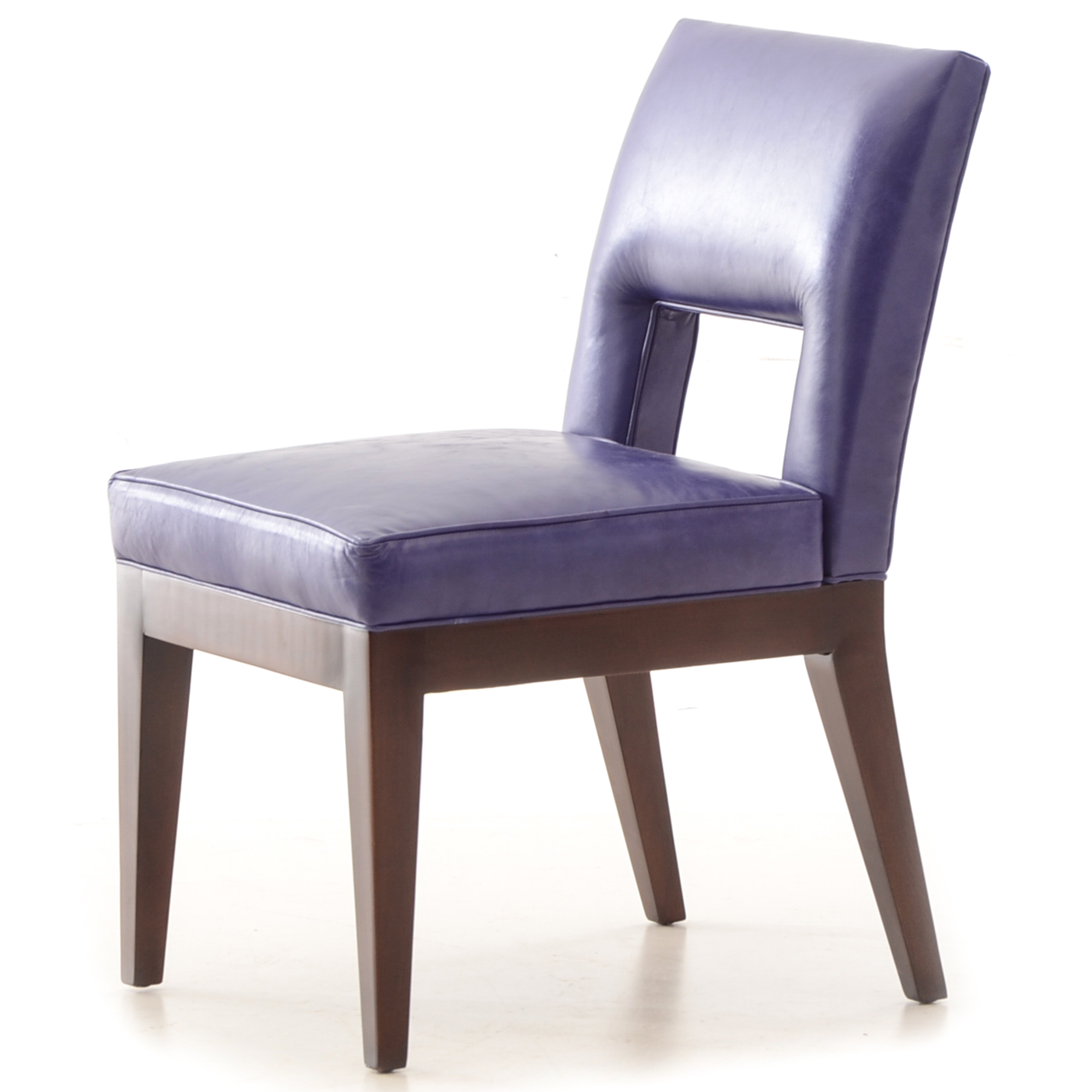 Leathercraft Riviera Heliotrope Mid Century Modern Style Dining Chair