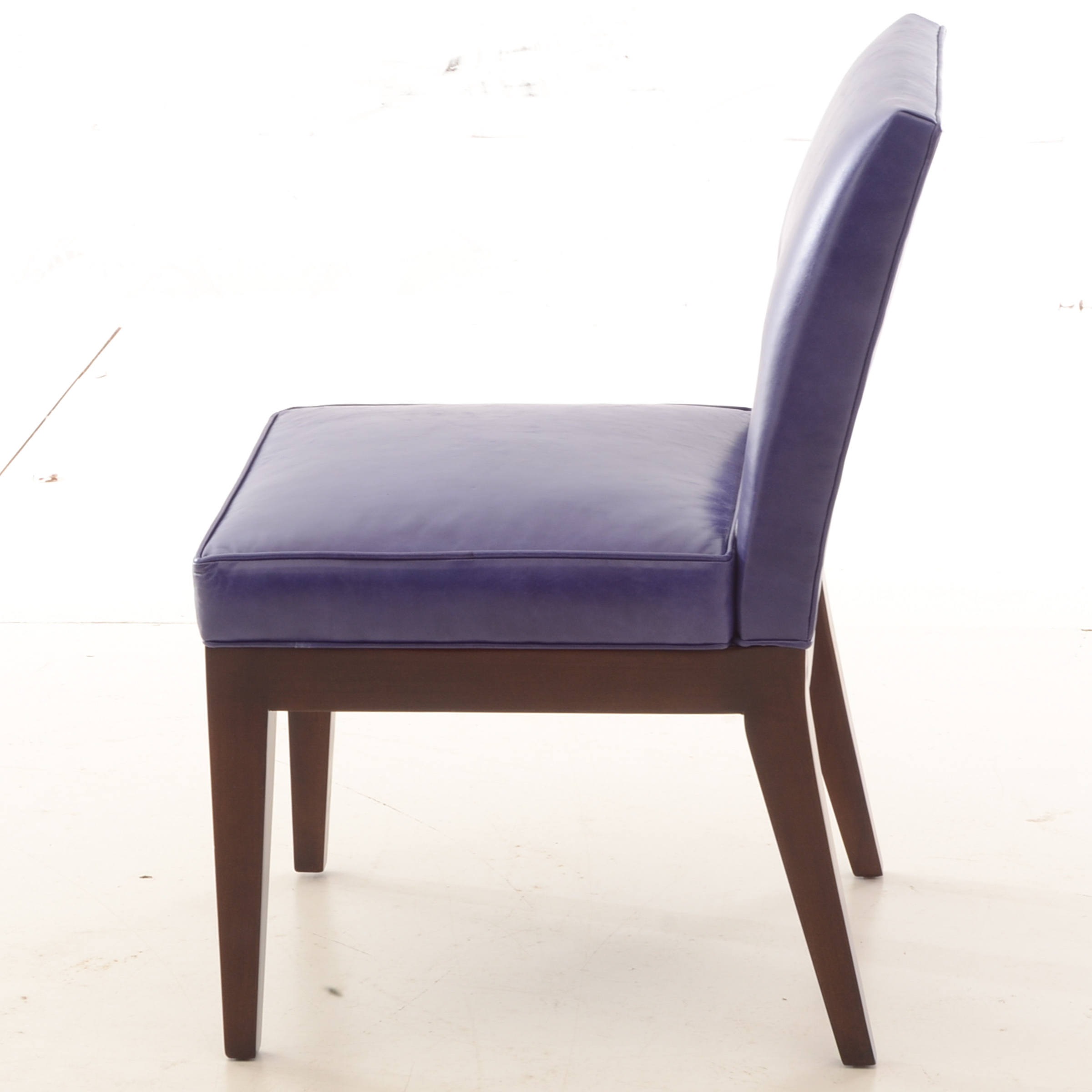 Leathercraft Riviera Heliotrope Mid Century Modern Style Dining Chair