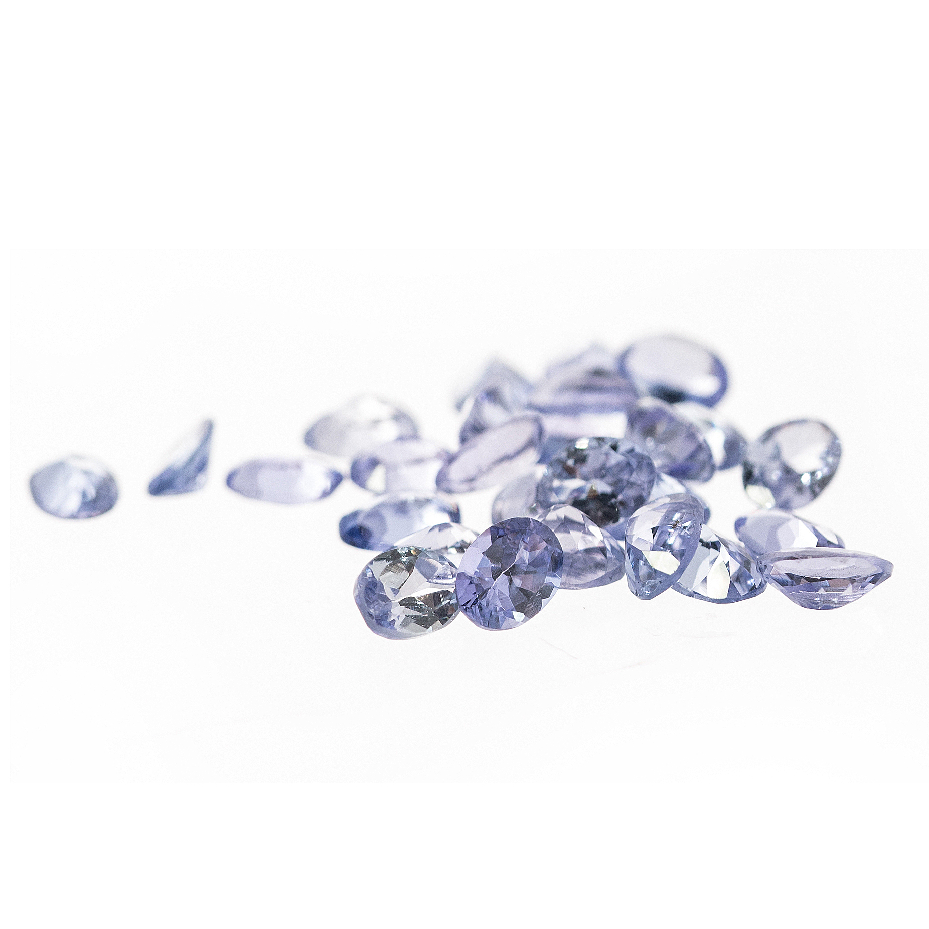 Loose 4.17 CTW Tanzanite Gemstones