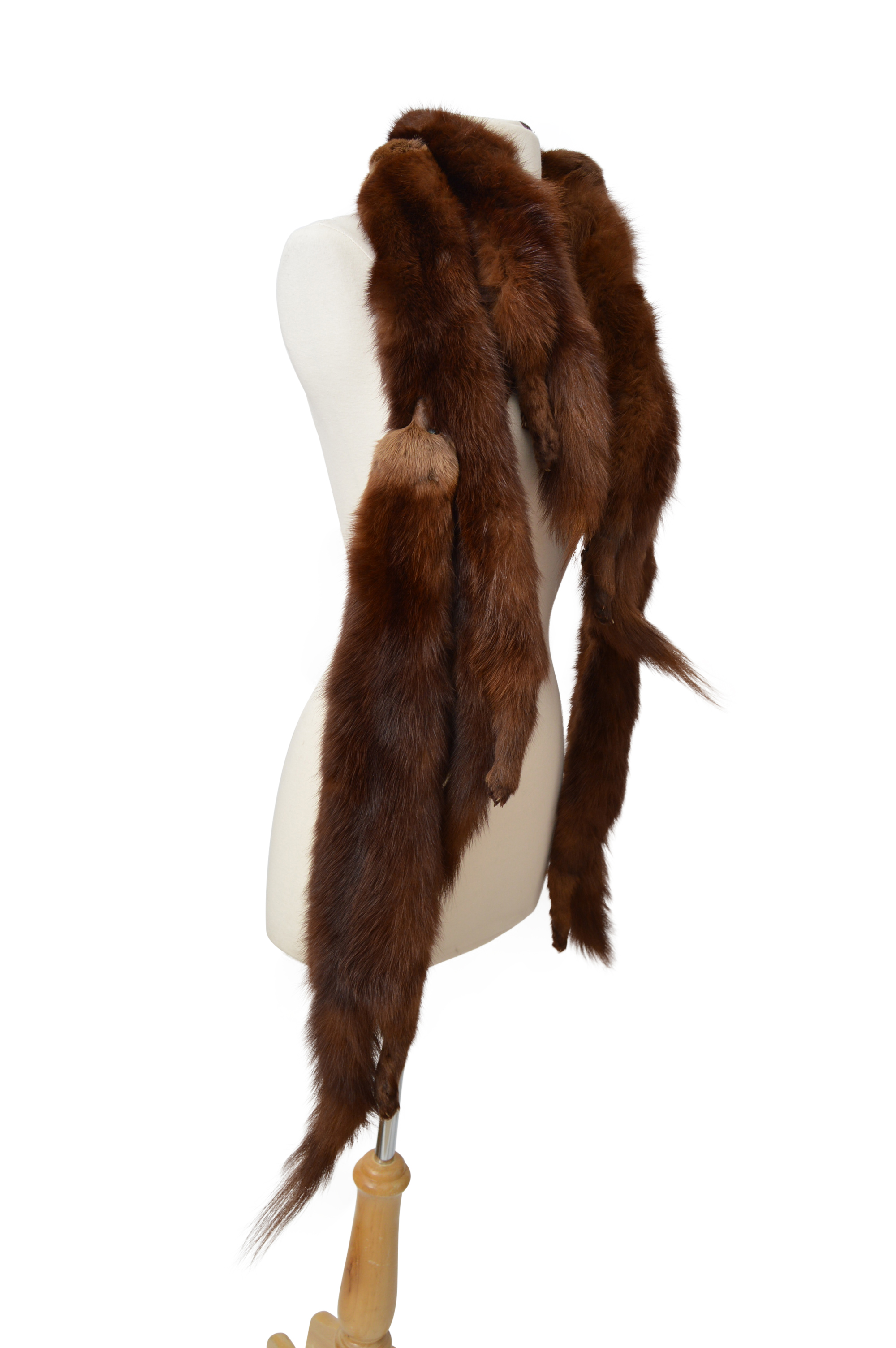 Vintage Fox Pelt Fur Stole