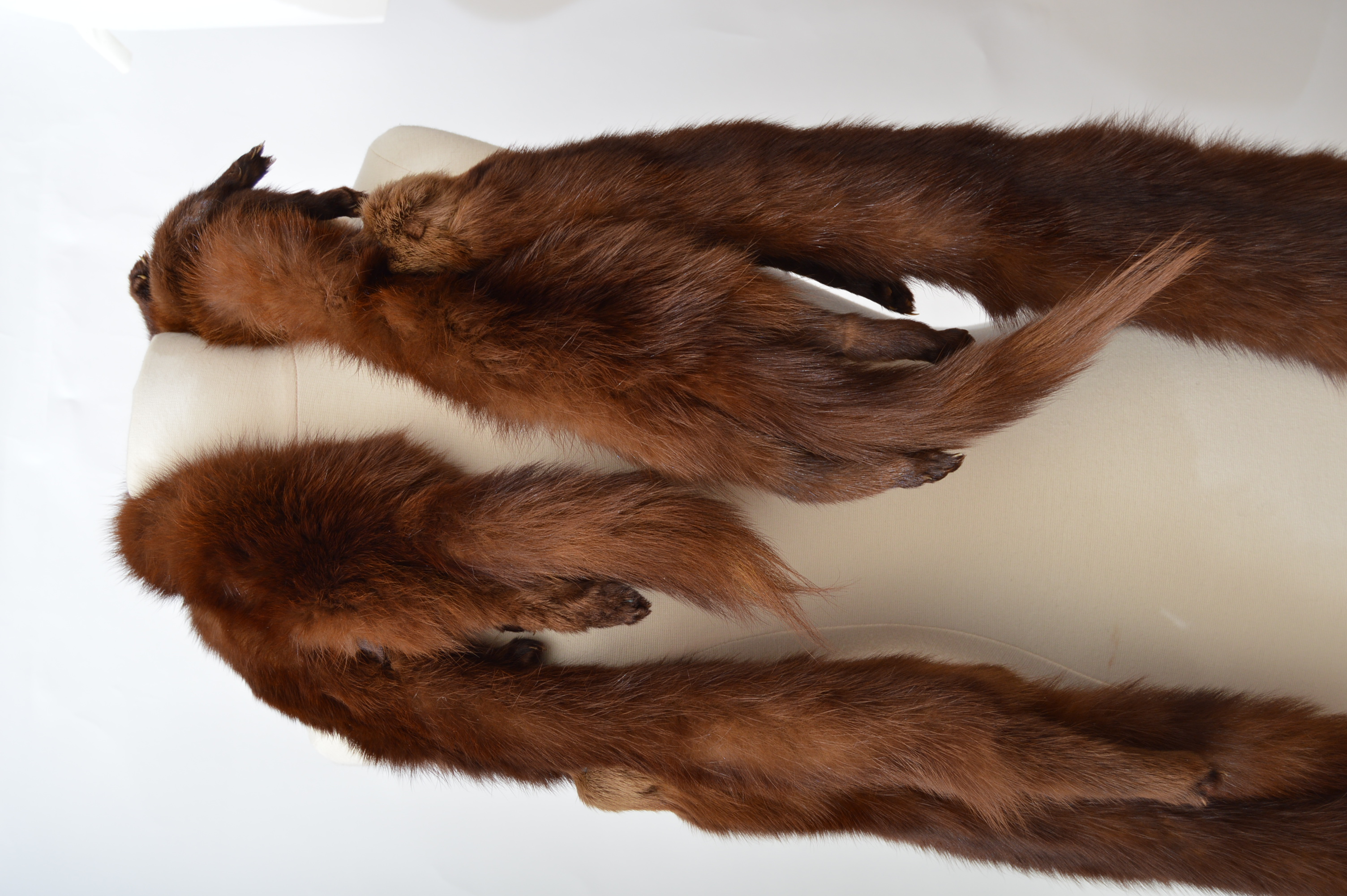 Vintage Fox Pelt Fur Stole