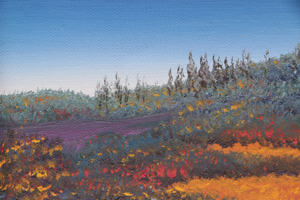 Sesillie Girelli Oil Painting on Canvas "Tuscan Country Road"