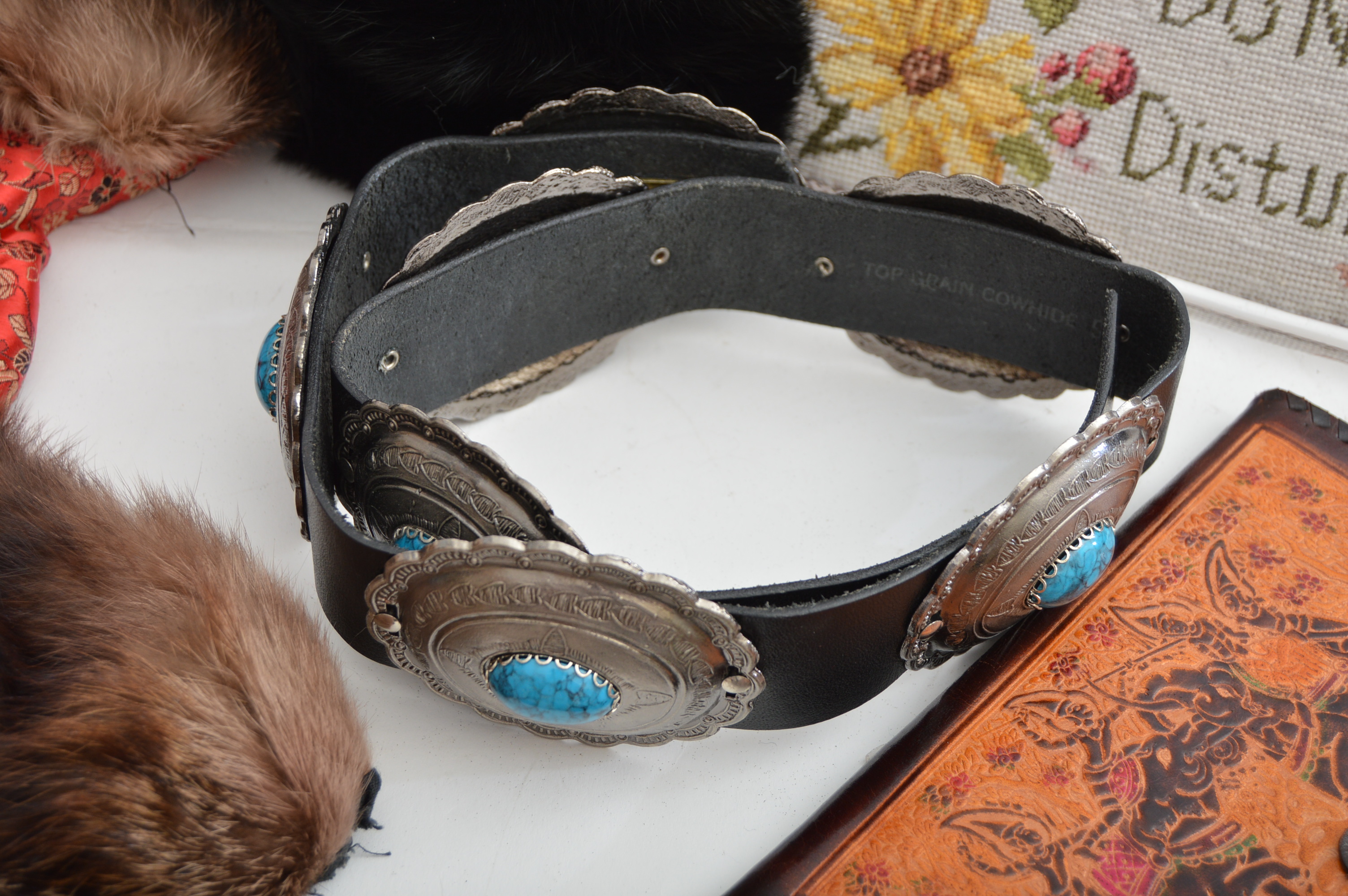 Vintage Biltmore Canadian Genuine Fur Trapper Hat, Fur Collar, Accessories